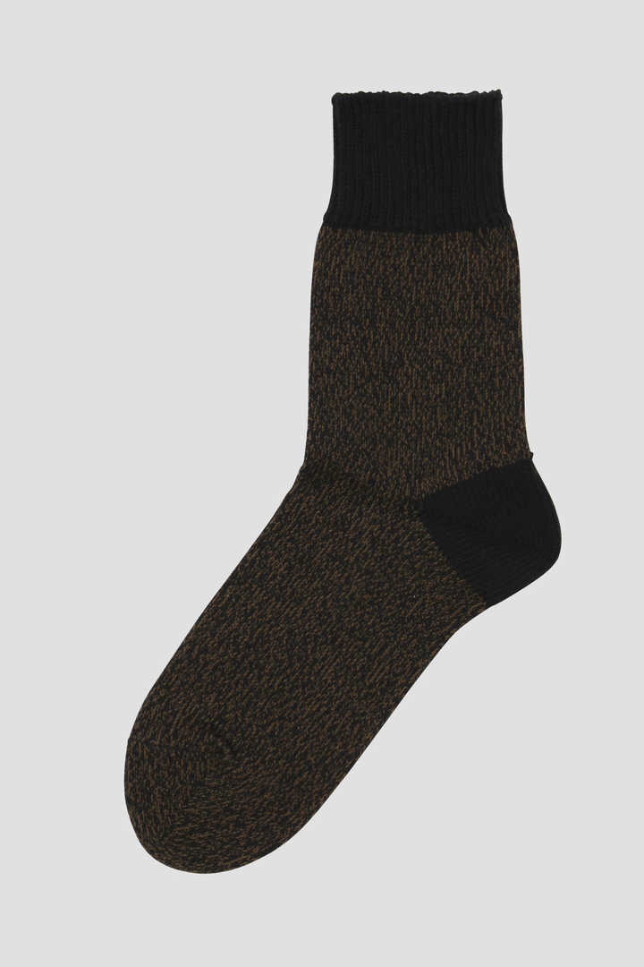 MELANGE COTTON LINEN SOCK1
