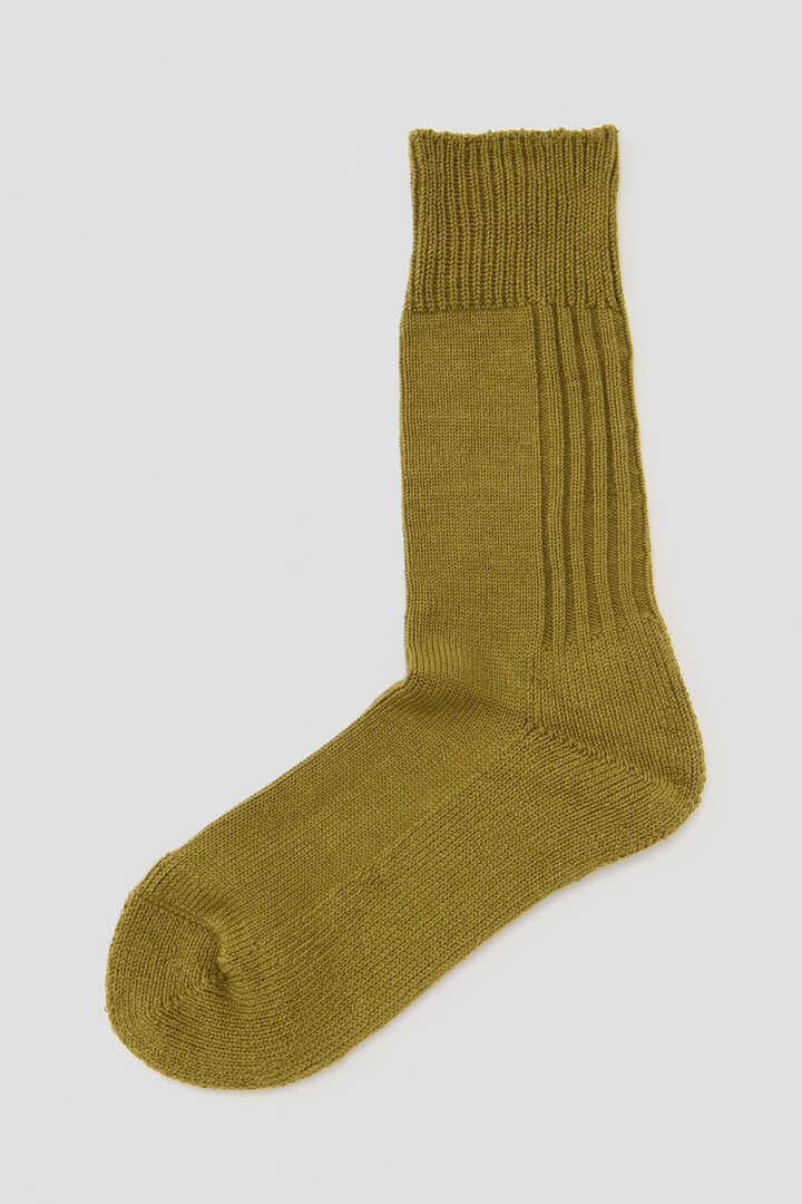 COTTON PILE RIB SOCK1
