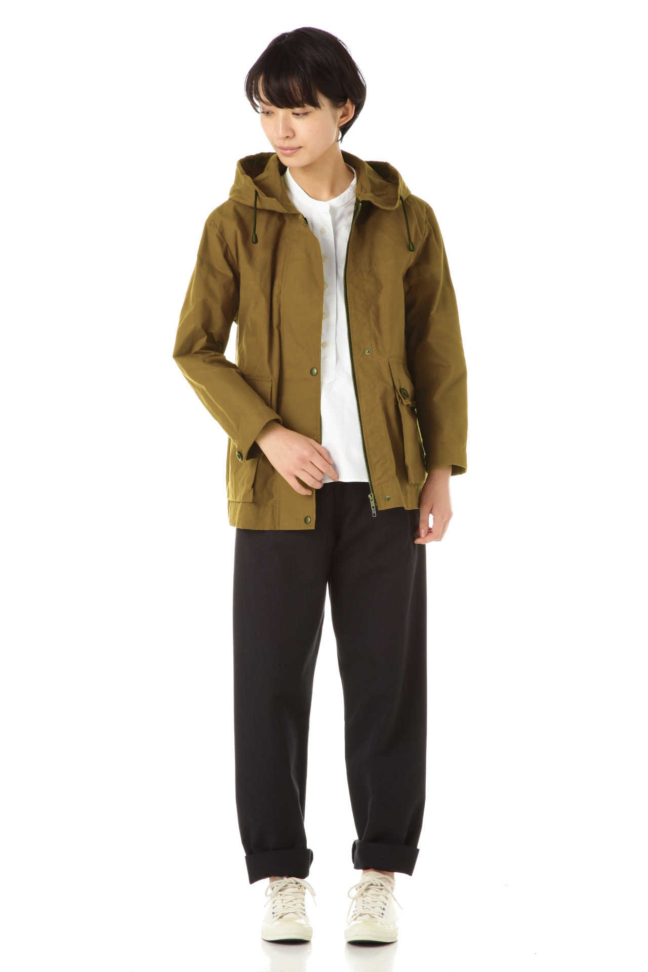 WASHED WAXED COTTON