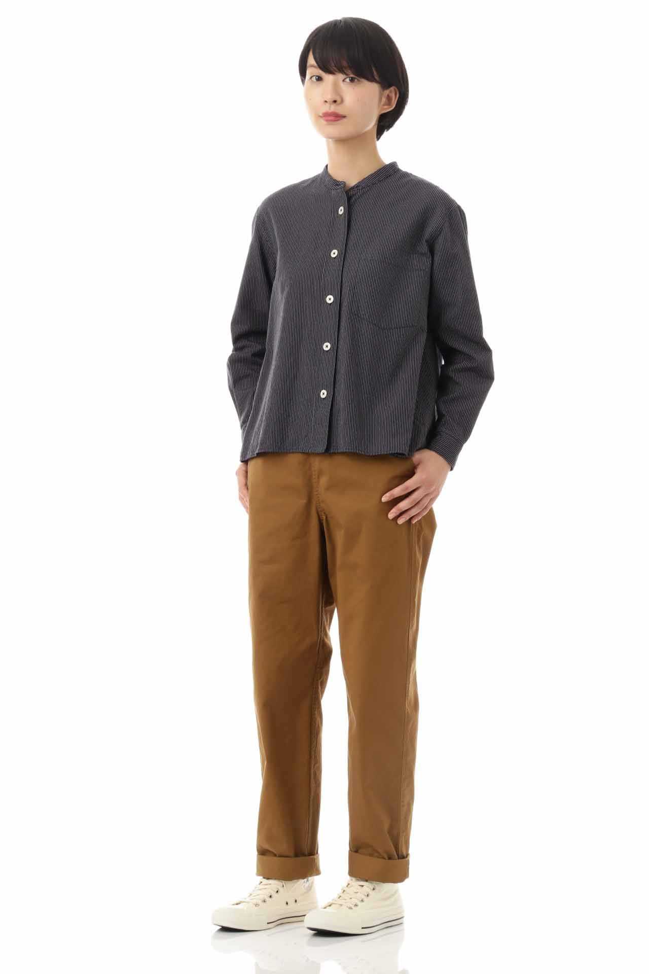 STRIPE COTTON OXFORD