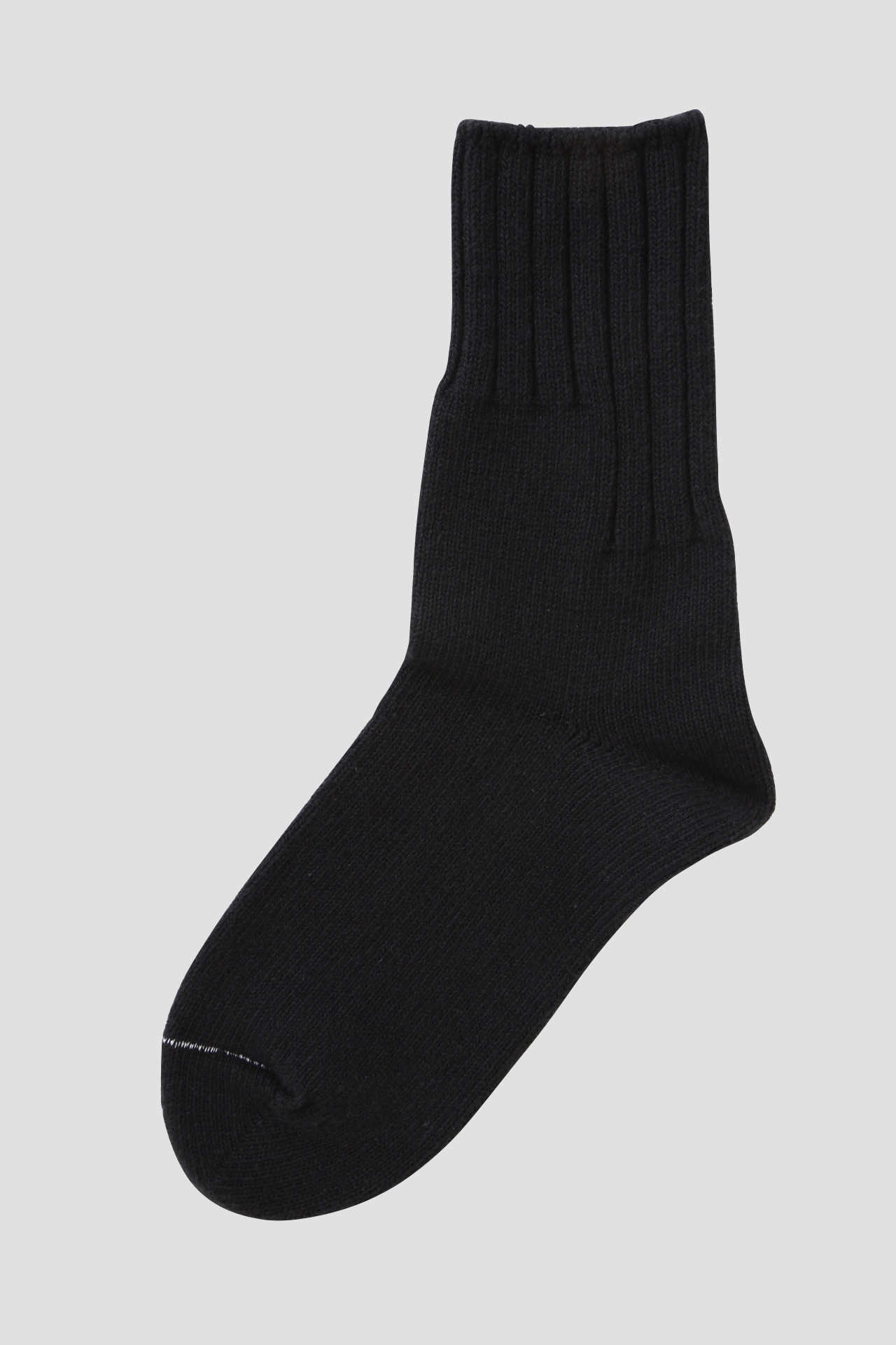 ROUGH COTTON RIB SOCK