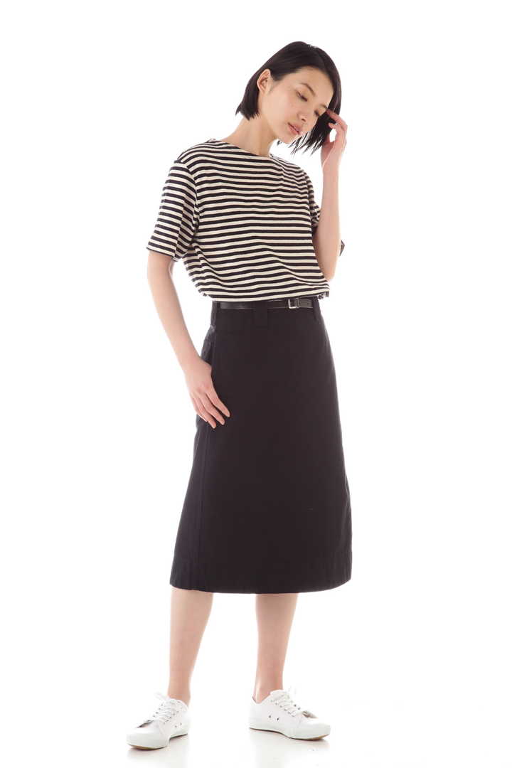 HIGH TWISTED STRIPE JERSEY