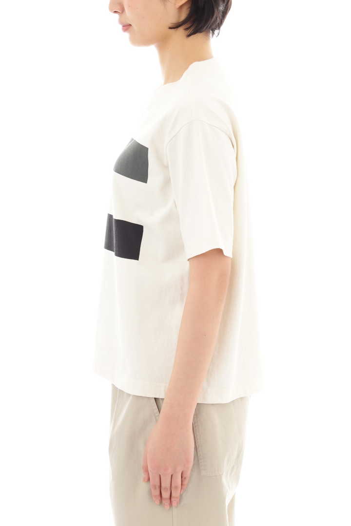 BLOCK PRINT DRY COTTON JERSEY