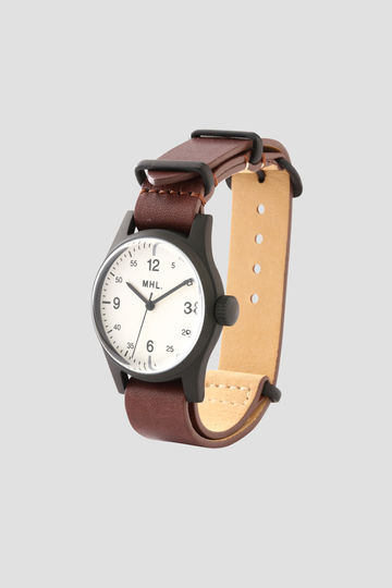 MILITARY LEATHER WATCH