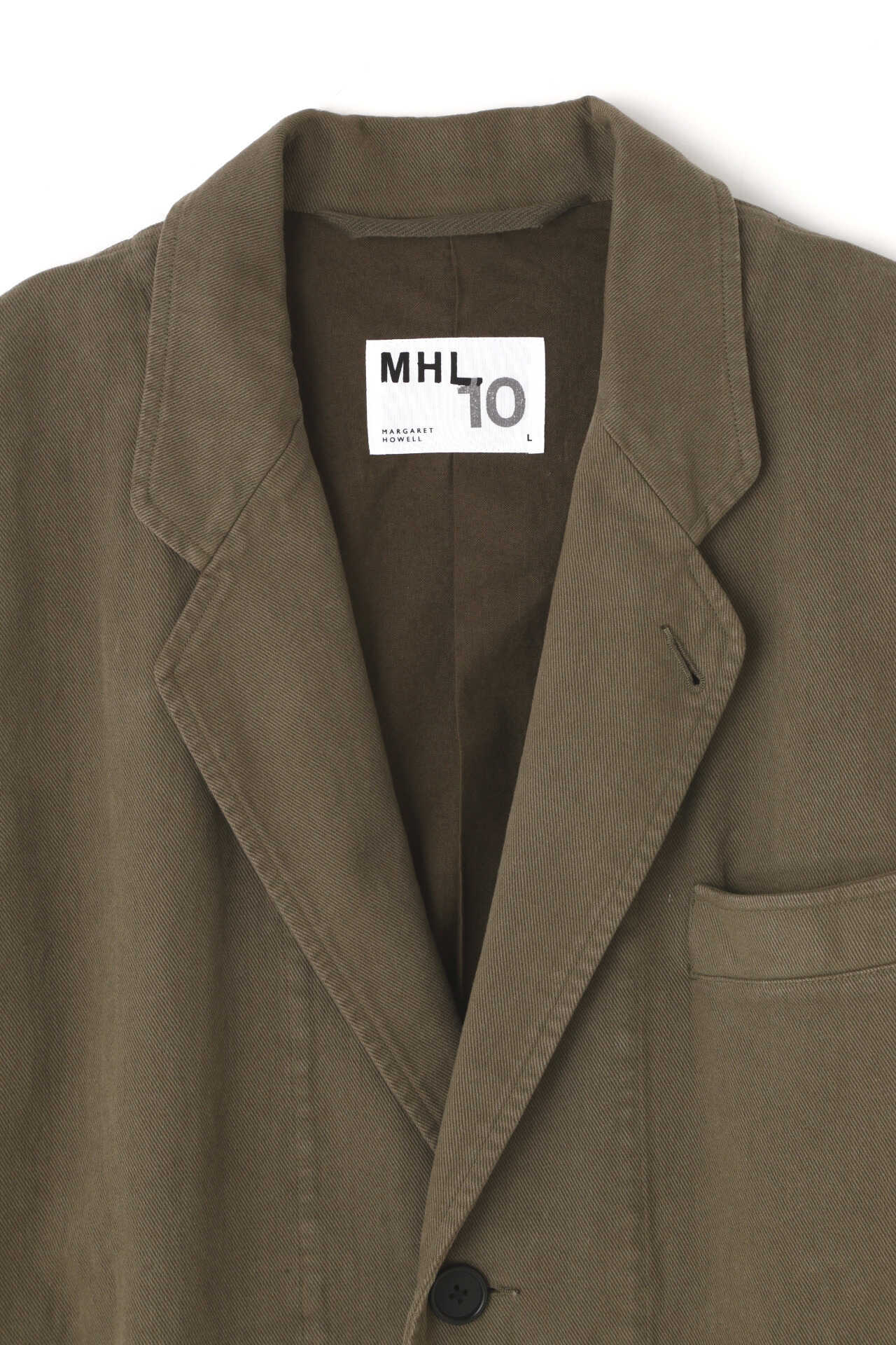 GARMENT DYE DENSE COTTON DRILL(MHL 代官山限定)7