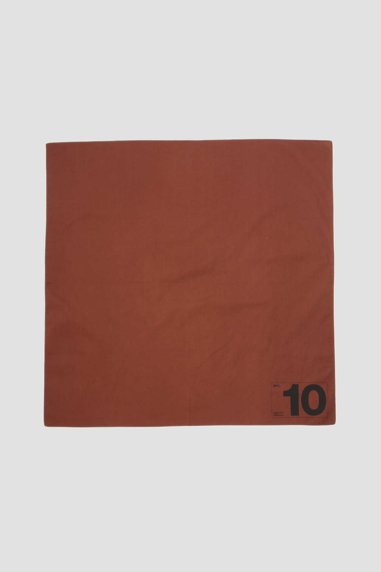 GARMENT DYE PRINTED SCARF(MHL 代官山限定)1