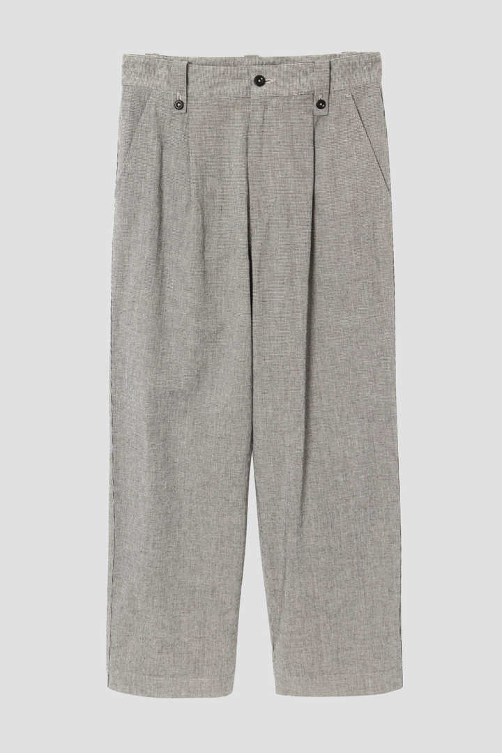 CHEF CHECK COTTON LINEN1