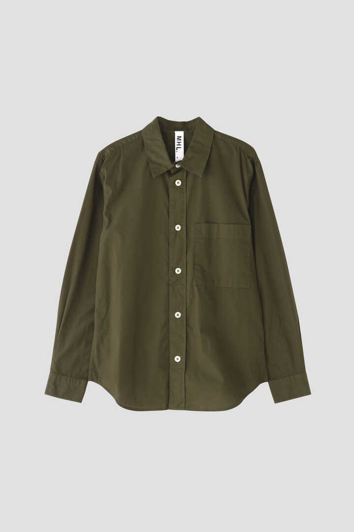 GARMENT DYE BASIC POPLIN(MHL SHOP限定)1