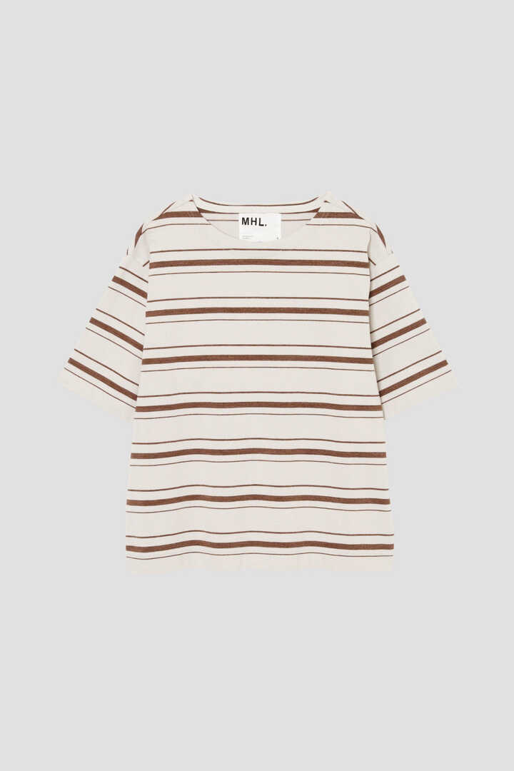 IRREGULAR STRIPE COTTON JERSEY1