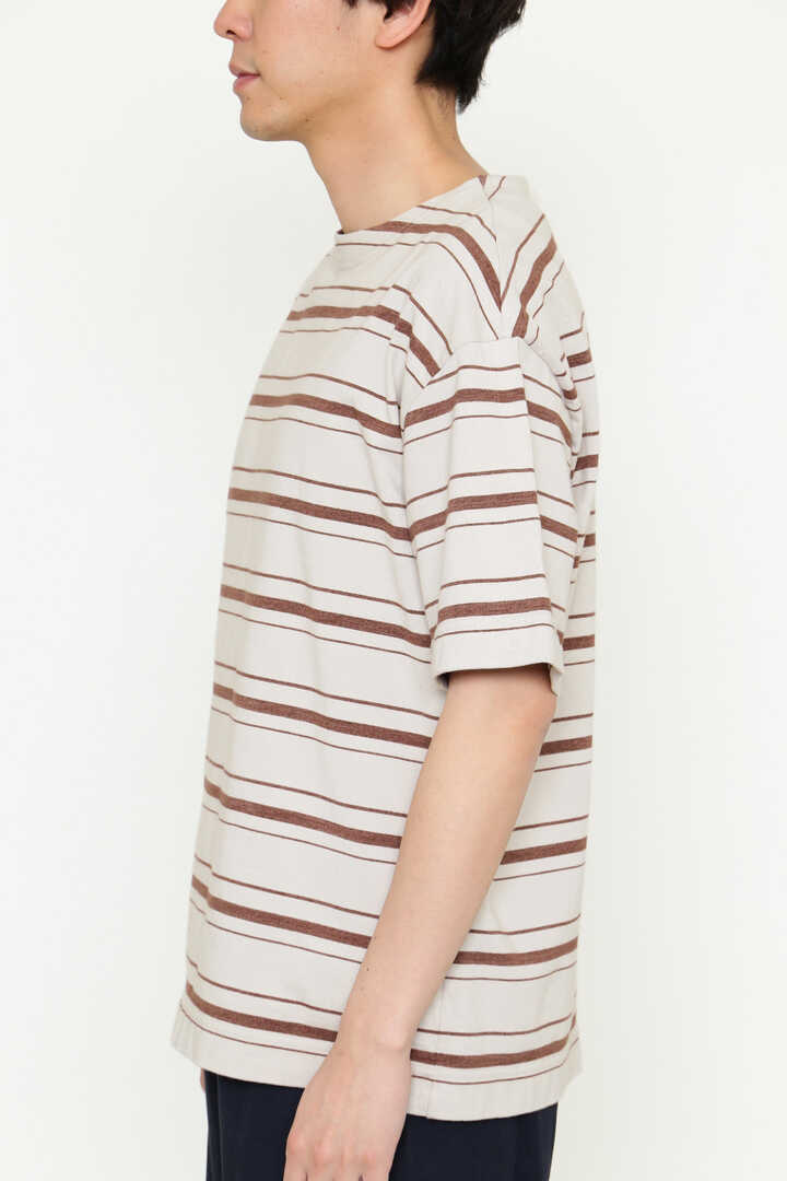 IRREGULAR STRIPE COTTON JERSEY4