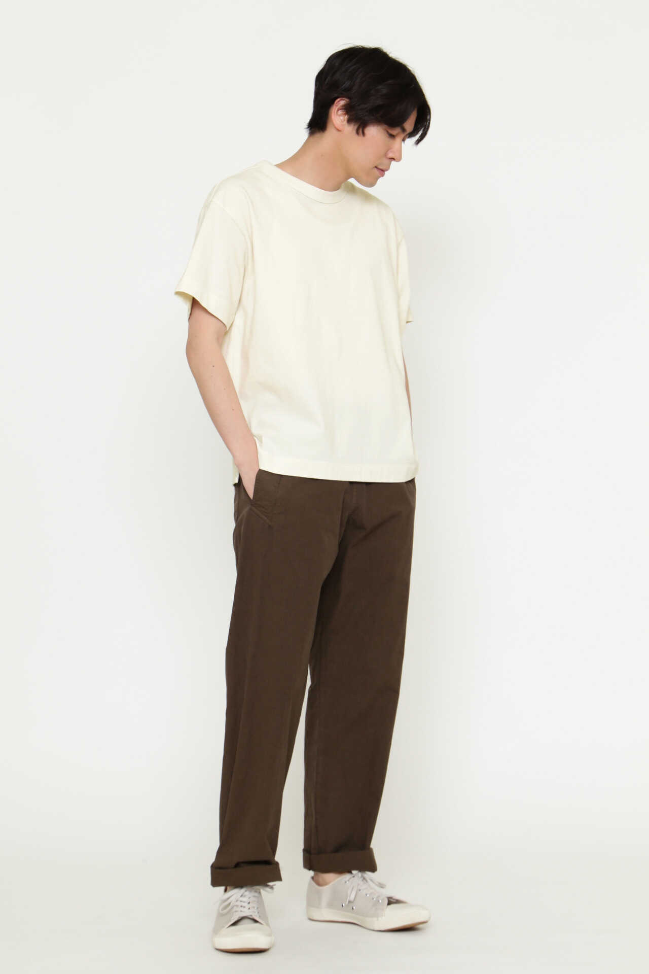 GARMENT DYE HIGH TWISTED JERSEY(MHL SHOP限定)7
