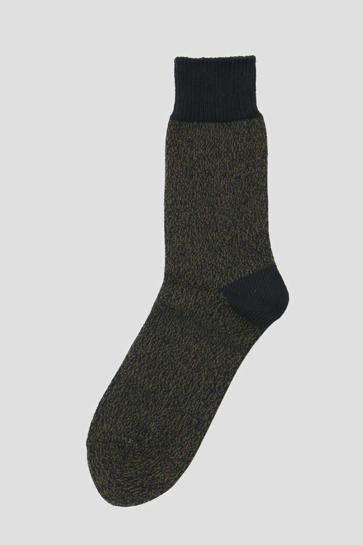 MELANGE COTTON LINEN SOCK1