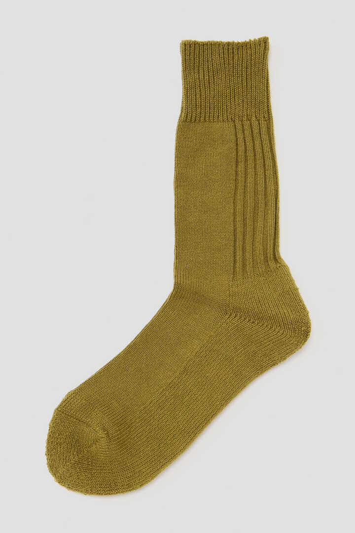 COTTON PILE RIB SOCK1