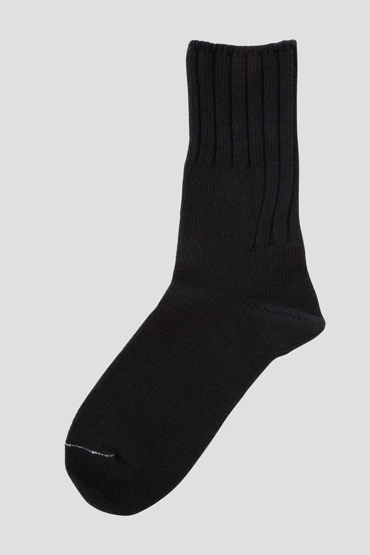 ROUGH COTTON RIB SOCK