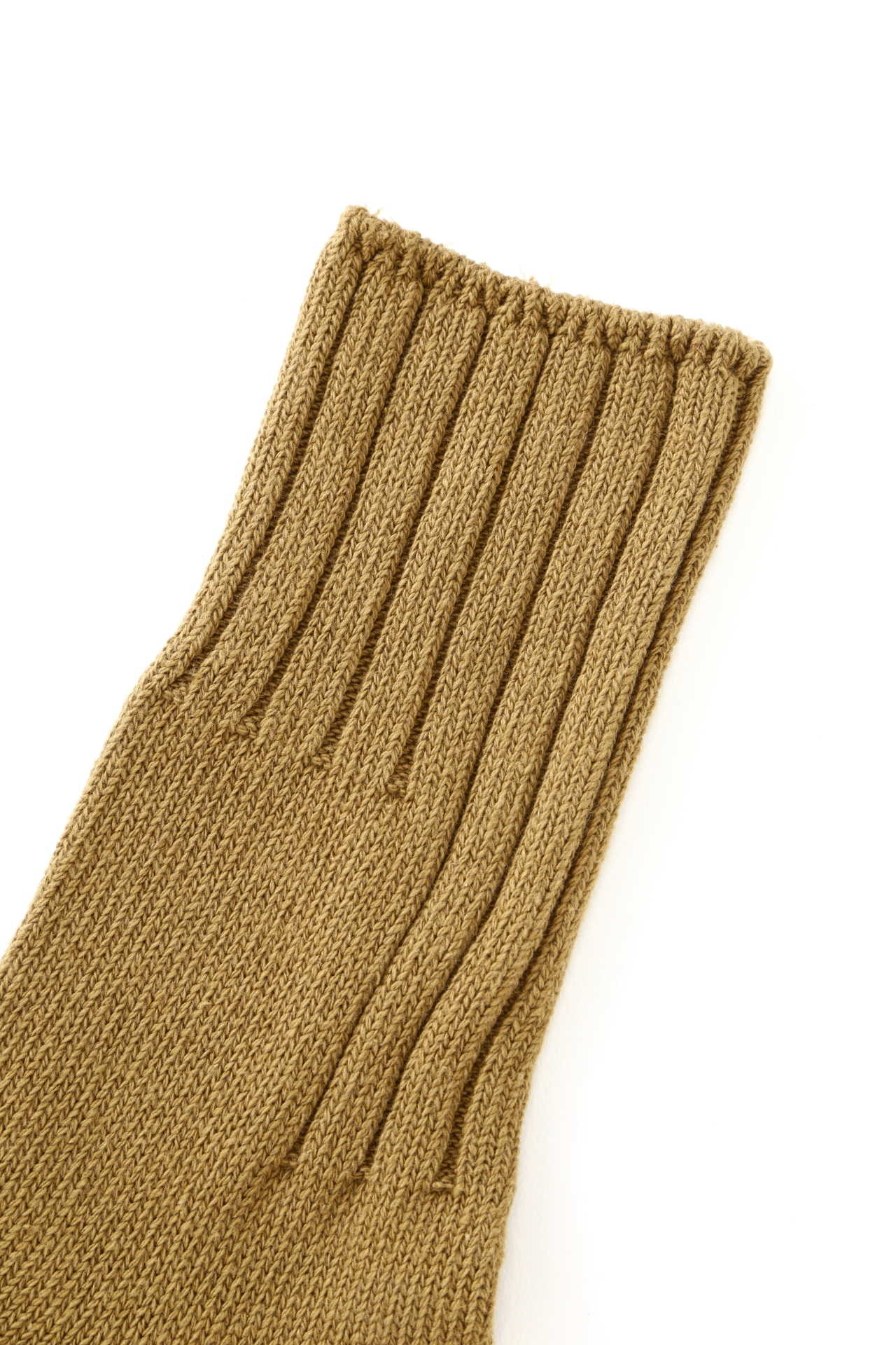 ROUGH COTTON RIB SOCK