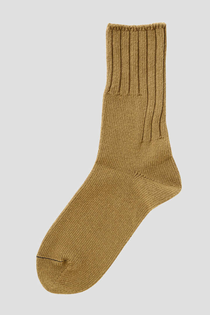 ROUGH COTTON RIB SOCK