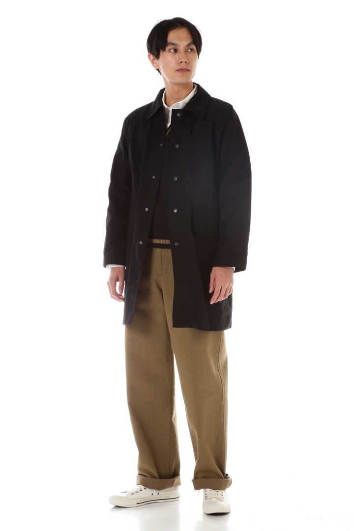 WASHED WAXED COTTON