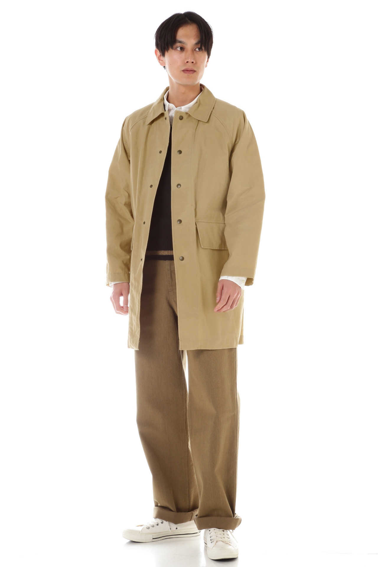 WASHED WAXED COTTON