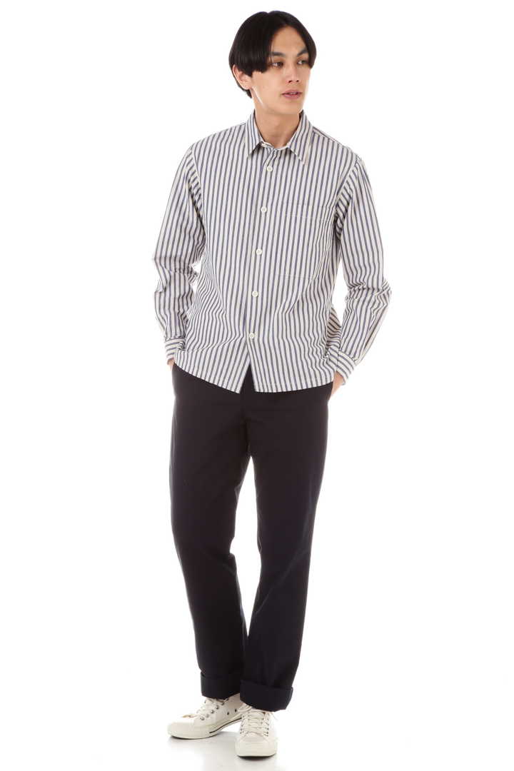 COTTON LINEN PJ STRIPE