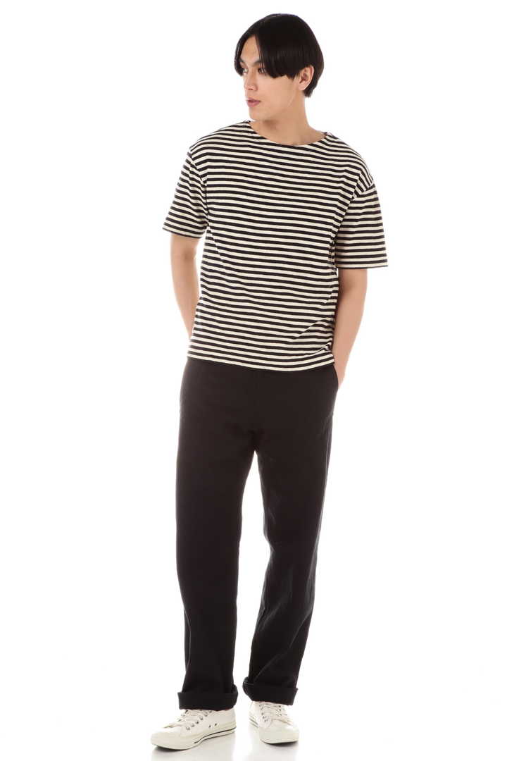HIGH TWISTED STRIPE JERSEY