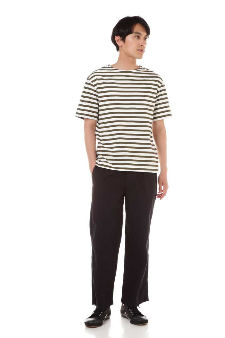 LIGHT STRIPE COTTON JERSEY