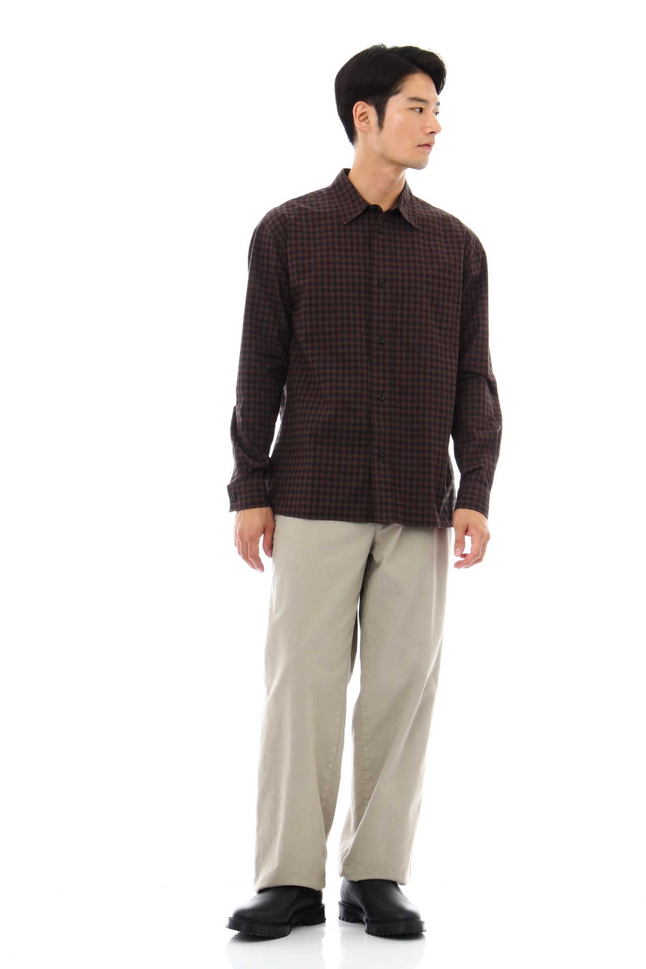 END ON END COTTON CHECK6