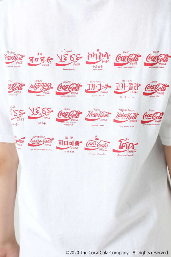 ＜ROSE BUD別注＞「コカ·コーラ」Tシャツ