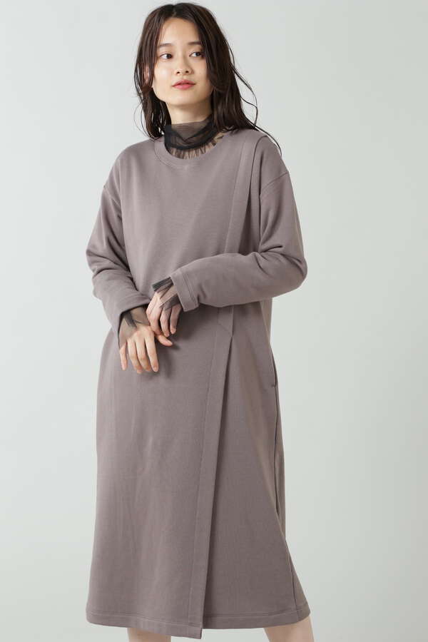 Rose Bud スリットカットソーワンピース グレー ホワイト パープル 公式通販 レディースファッションのrose Bud Online Store Rose Bud スリットカットソーワンピース グレー ホワイト パープル 公式通販 レディースファッションのrose Bud Online Store