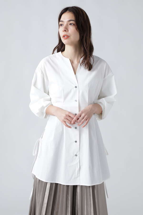 Rose Bud ウエストタックブラウス ホワイト ベージュ 公式通販 レディースファッションのrose Bud Online Store