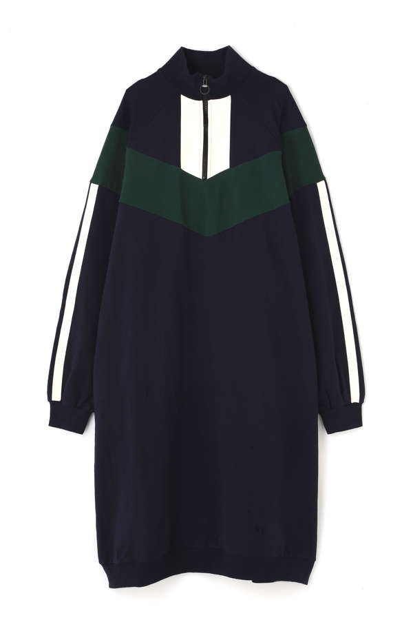 Rose Bud ハイネック配色ワンピース ベージュ ネイビー 公式通販 レディースファッションのrose Bud Online Store