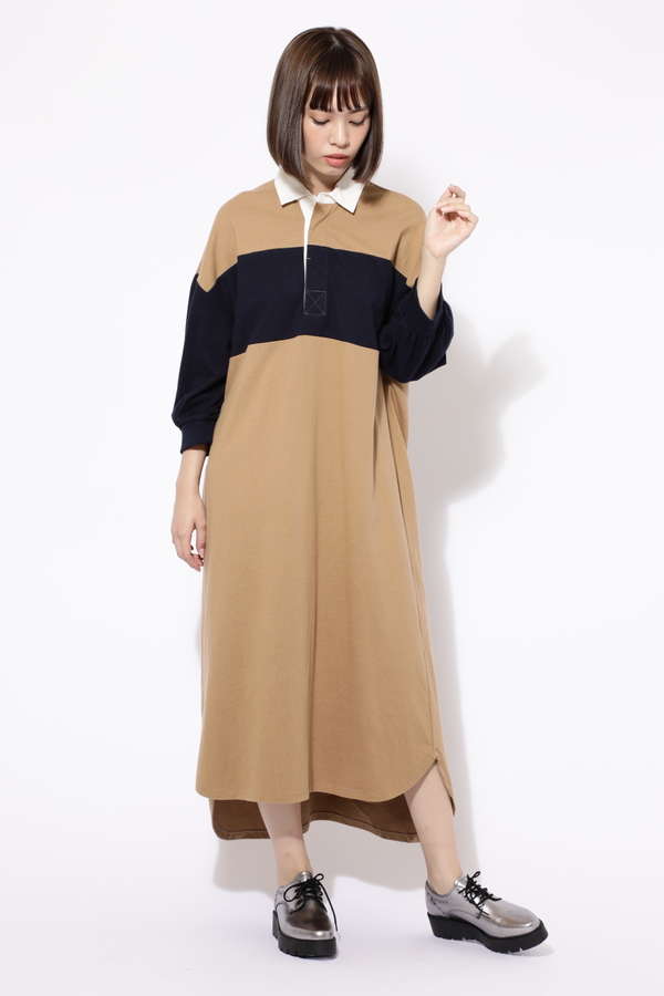 Rose Bud ラガーシャツワンピース ホワイト ベージュ 公式通販 レディースファッションのrose Bud Online Store