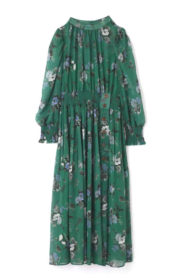 Rose Bud ボタニカル柄ボタンワンピース ホワイト グリーン 公式通販 レディースファッションのrose Bud Online Store Rose Bud ボタニカル柄ボタンワンピース ホワイト グリーン 公式通販 レディースファッションのrose Bud Online Store