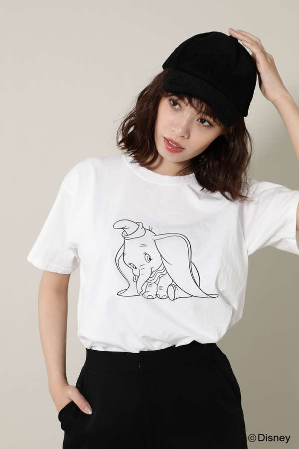 Jerzees Rose Bud Rose Bud別注 Jerzees ディズニーキャラクターtシャツ ホワイト グリーン オレンジ 公式通販 レディースファッションのrose Bud Online Store