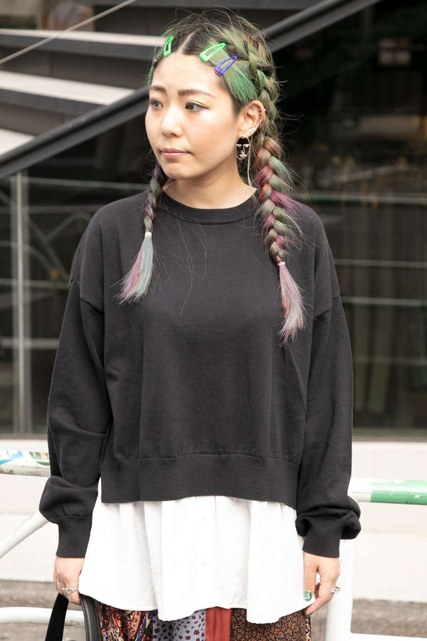 Rose Bud レイヤードデザイントップス ブラック ベージュ 公式通販 レディースファッションのrose Bud Online Store