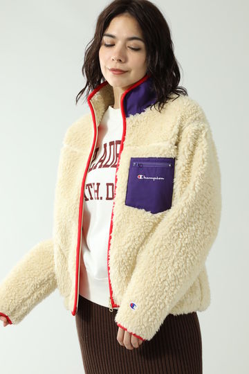 【ROSE BUD別注】チャンピオンボアブルゾンジャケット