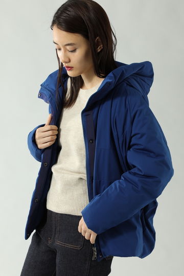 コクーンフードジャケット