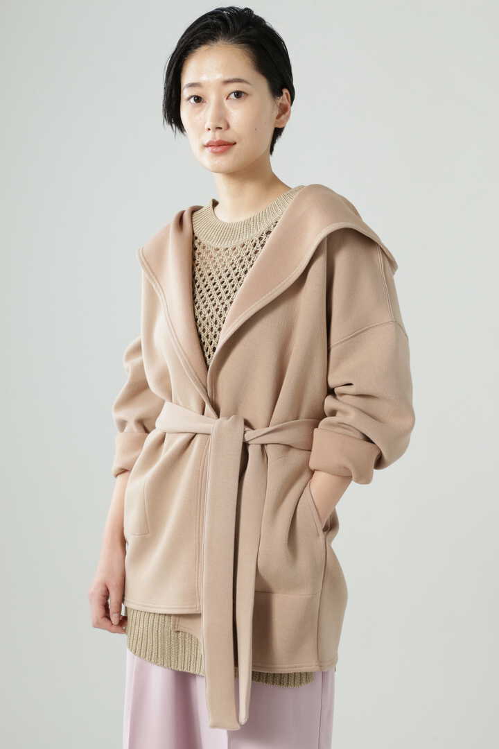 B B ガウン風フードコート ベージュ カーキ 公式通販 レディースファッションのrose Bud Online Store