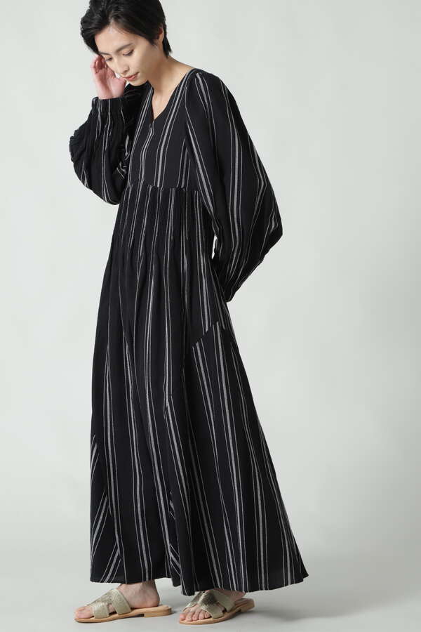 5 Knot ストライプワンピース ブラック 公式通販 レディースファッションのrose Bud Online Store