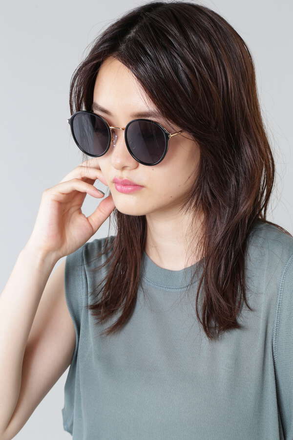 No Eyedia ボストンサングラス ブラック カーキ 公式通販 レディースファッションのrose Bud Online Store
