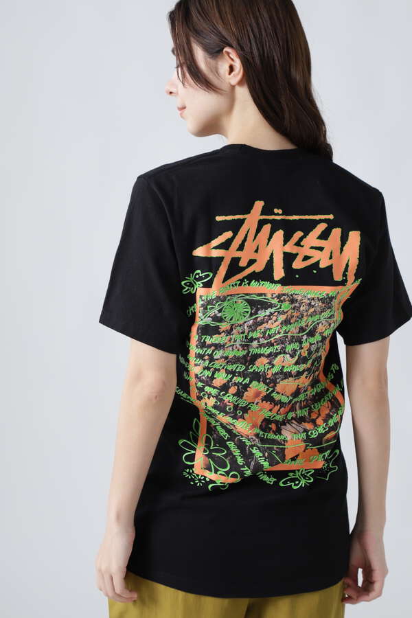 Stussy バックプリントtシャツ ブラック 公式通販 レディースファッションのrose Bud Online Store Stussy バックプリントtシャツ ブラック 公式通販 レディースファッションのrose Bud Online Store
