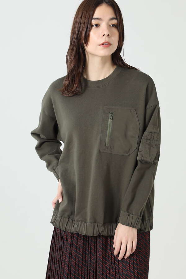 Affectism ミリタリーデザインスウェット グレー カーキ 公式通販 レディースファッションのrose Bud Online Store