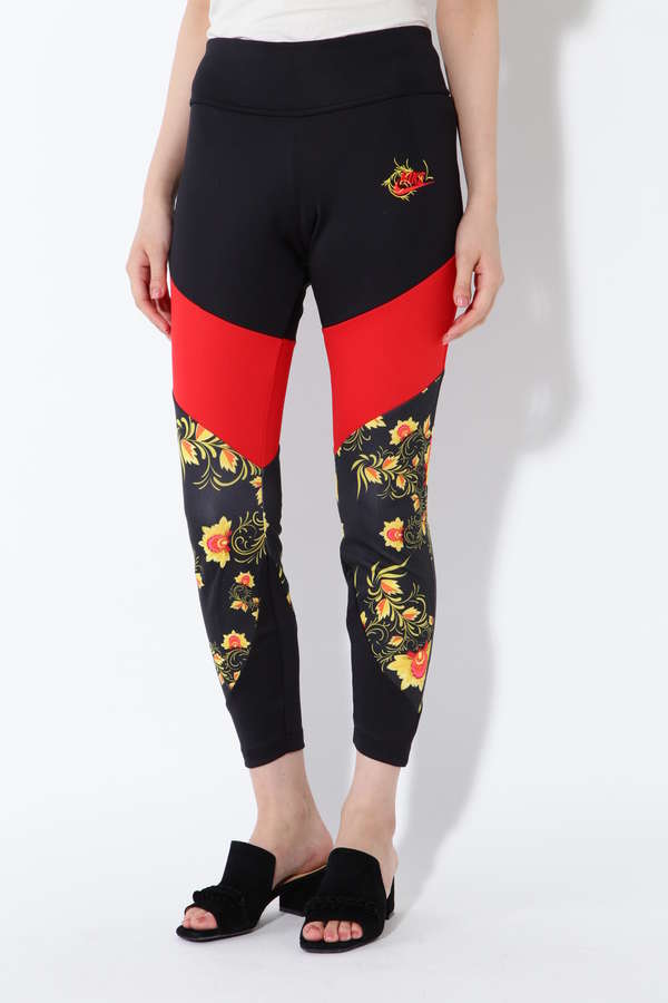 nike essential floral leggings