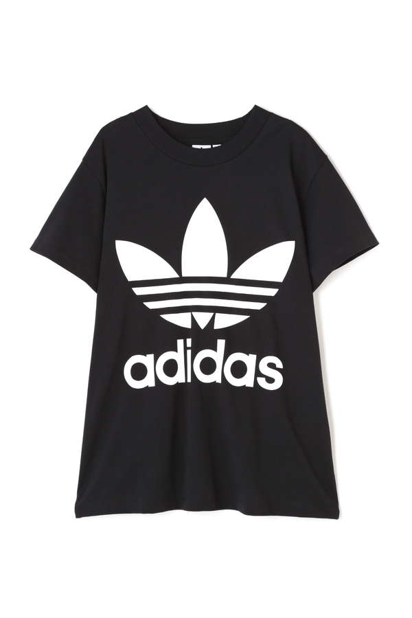 Adidas ビッグトレフォイル 半袖tシャツ ブラック 公式通販 レディースファッションのrose Bud Online Store