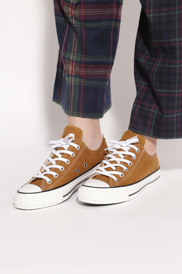 Converse Converse オールスター100 コーデュロイ Ox スニーカー グリーン ゴールド 公式通販 レディースファッションのrose Bud Online Store