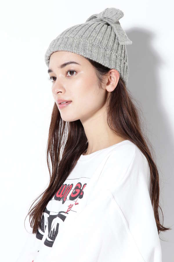 売れ筋商品 リボン付ニット帽 drenriquejmariani.com