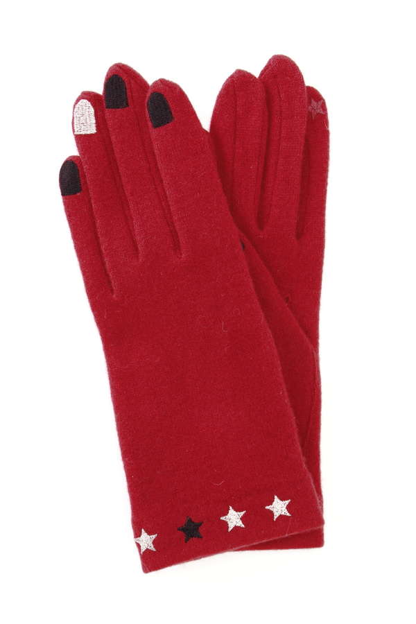 Vincent Pradier ネイルデザイングローブ ブラック レッド 公式通販 レディースファッションのrose Bud Online Store