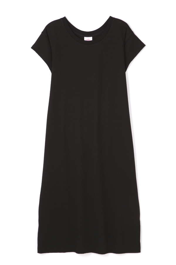 Jemorgan サーマルカットソー半袖ワンピース ブラック グレー 公式通販 レディースファッションのrose Bud Online Store