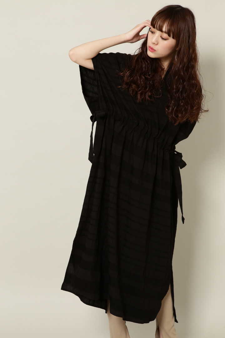 P P マルチボーダーワンピース ブラック ホワイト オレンジ 公式通販 レディースファッションのrose Bud Online Store