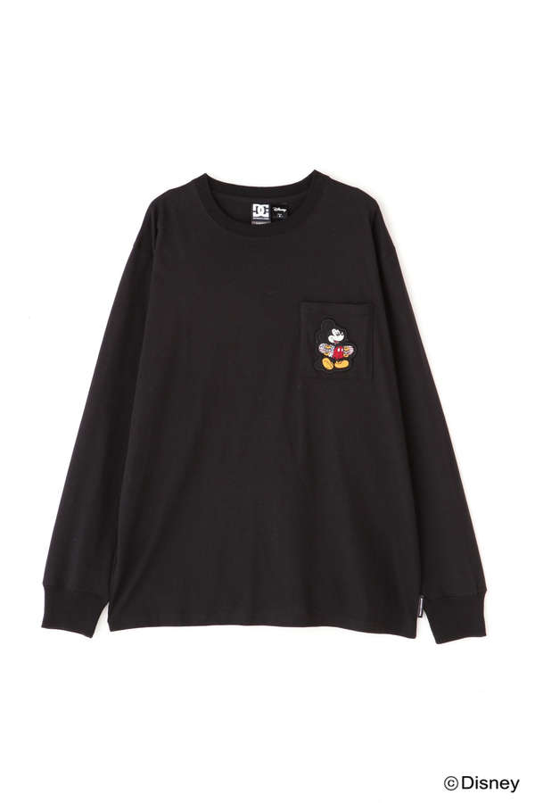 Dcshoe ディズニーキャラクターロングtシャツ ブラック ホワイト 公式通販 レディースファッションのrose Bud Online Store