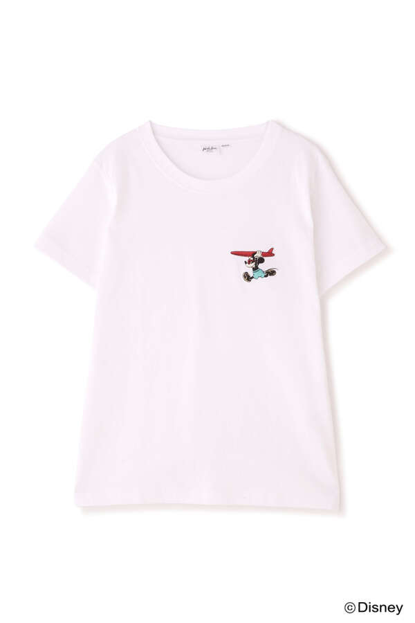 Rose Bud ディズニー刺繍tシャツ ホワイト 公式通販 レディースファッションのrose Bud Online Store